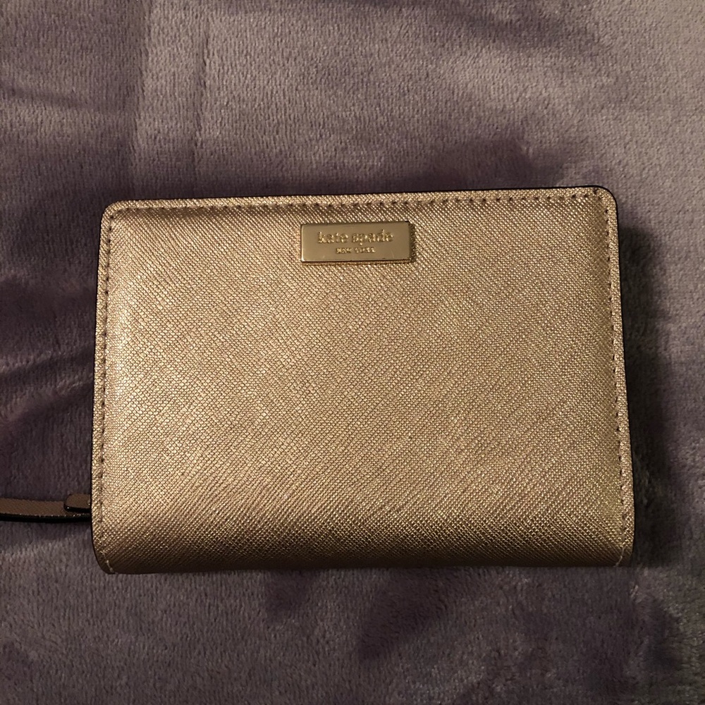 Kate spade rose gold wallet